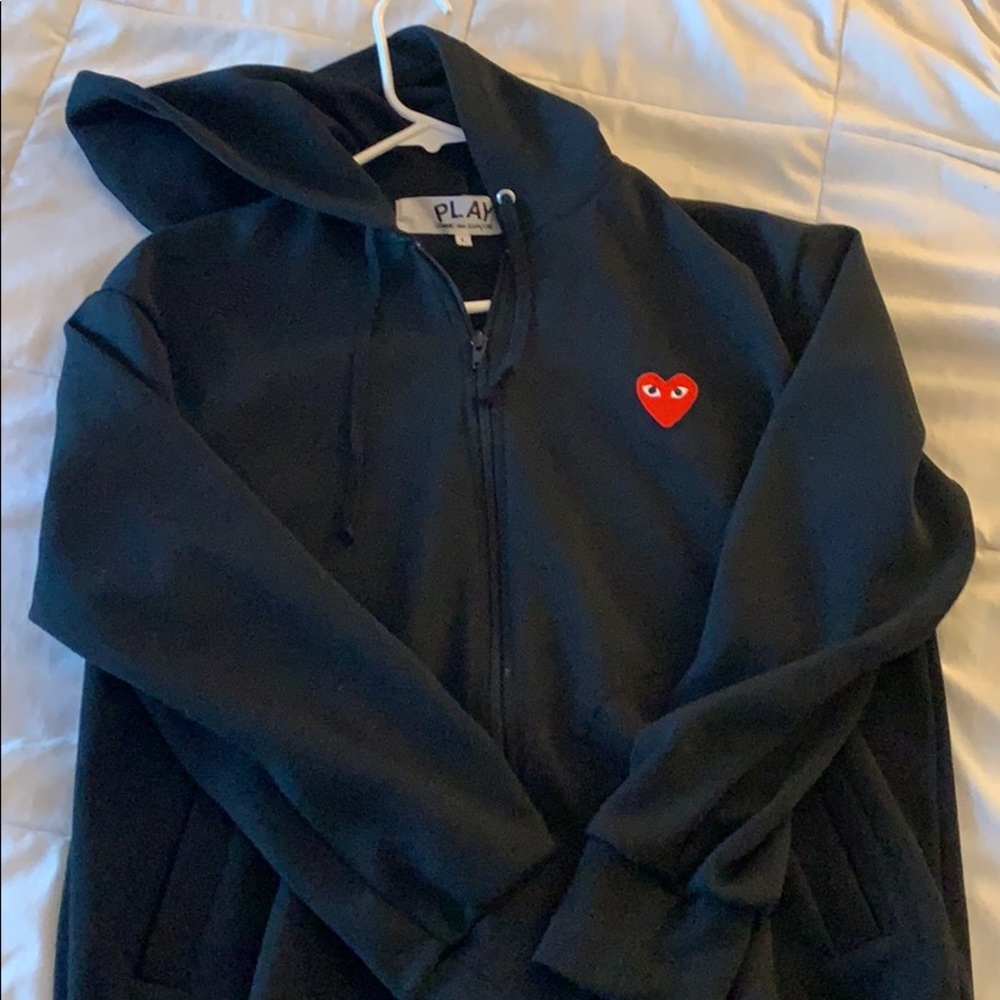 Comme des garçons play hoodie